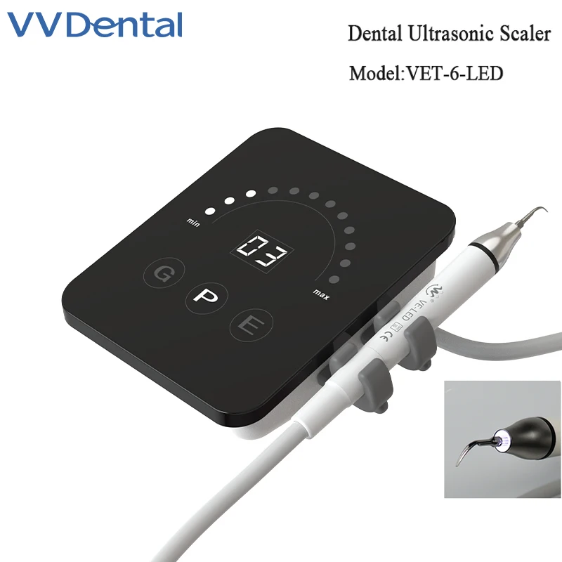 VVDental Ultrasound Dental Scaler VET-6/VET-6-LED Touch Screen Scaler Teeth Machine for Remove Calculus Teeth Whitening Equipmen
VVDental Ultrasound Dental Scaler VET-6/VET-6-LED Touch Screen Scaler Teeth Machine for Remove Calculus Teeth Whitening Equipmen