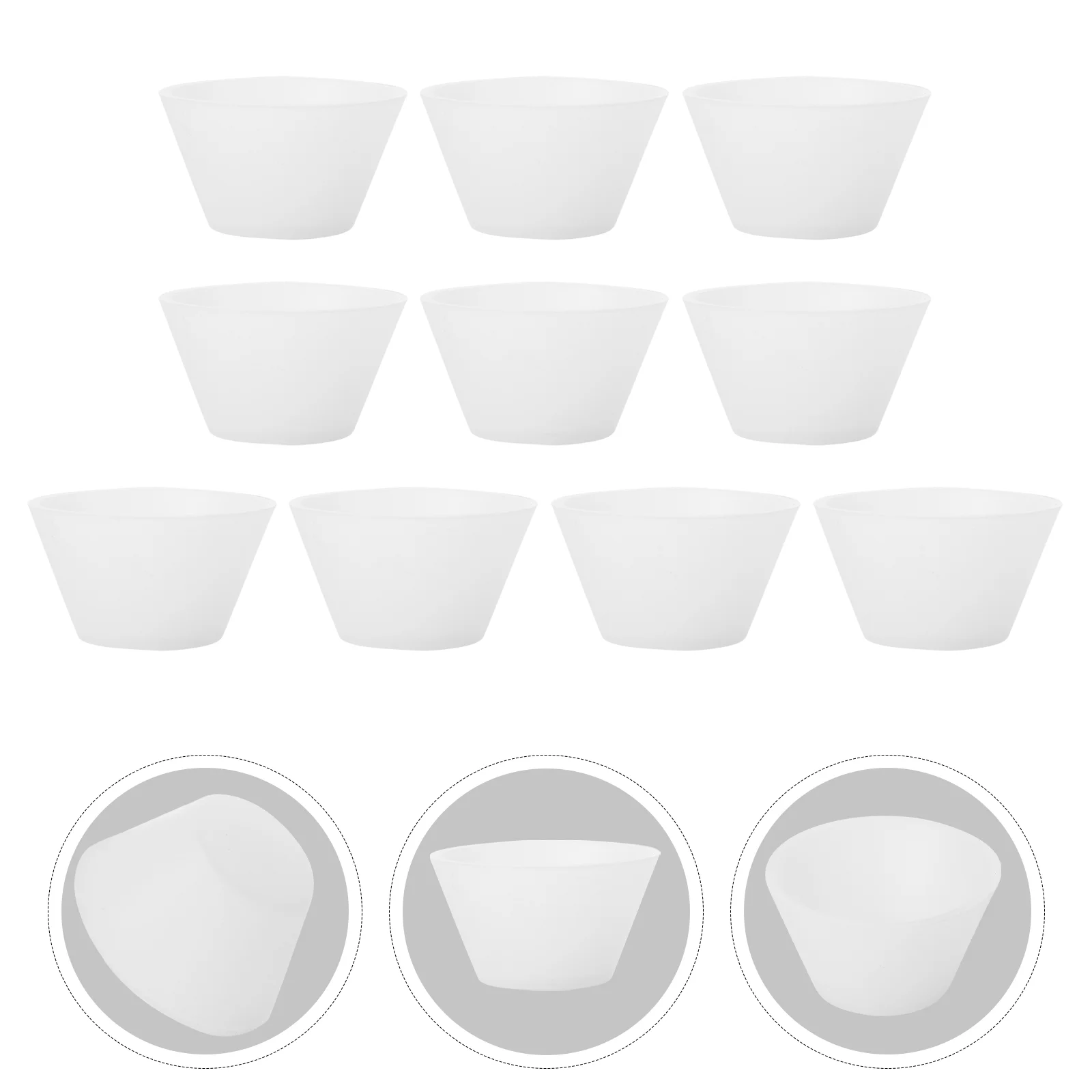 10 Pcs Glue Cup Reusable Mixing Tools Cups Silicone Epoxy Resin DIY Accessory Making Silica Gel Craft Device Jewelry
10 Pcs Glue Cup Reusable Mixing Tools Cups Silicone Epoxy Resin DIY Accessory Making Silica Gel Craft Device Jewelry