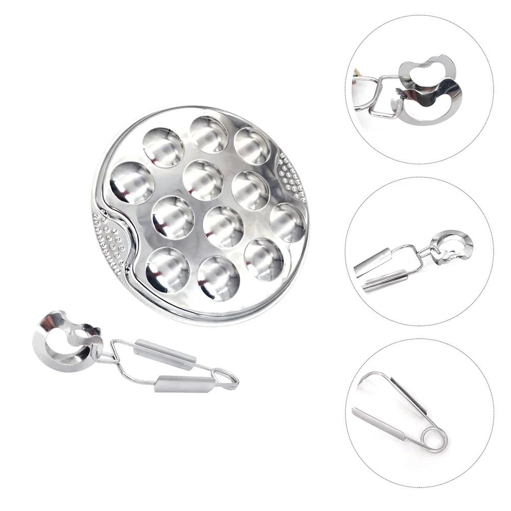 Tongs Stainless Steel Metal Serving Kitchen Food Snail Mini Locking Cooking Grilling Barbecue
Tongs Stainless Steel Metal Serving Kitchen Food Snail Mini Locking Cooking Grilling Barbecue
