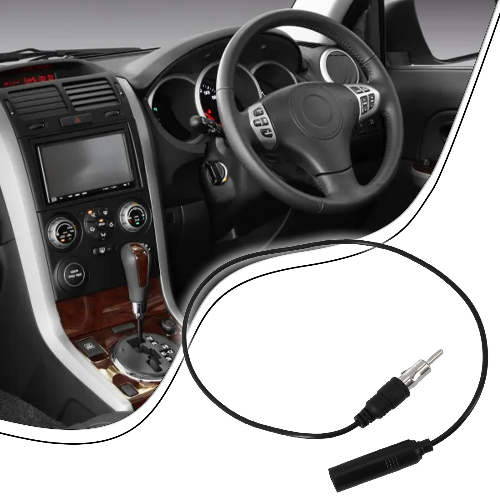 Extension Cable Antenna Extension FM Radio For Car General Purpose New Portable ABS Antenna Approximately Durable
Extension Cable Antenna Extension FM Radio For Car General Purpose New Portable ABS Antenna Approximately Durable