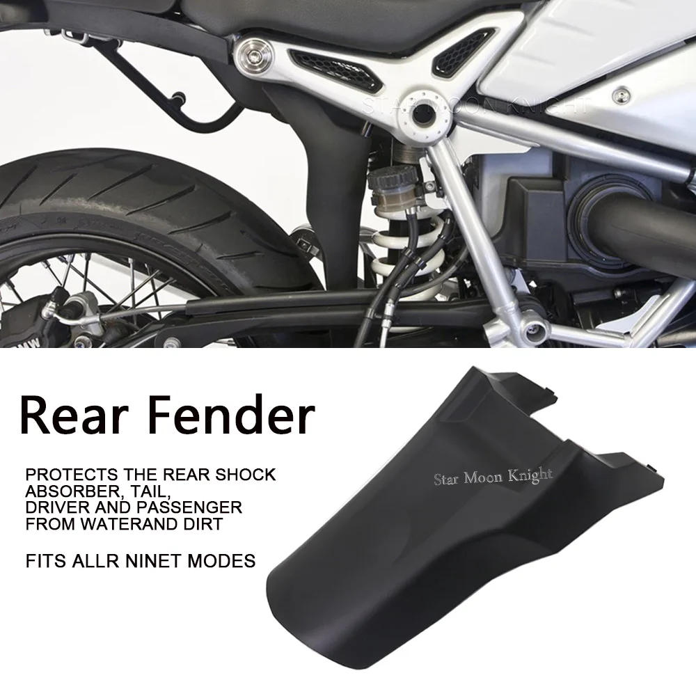 For BMW R nineT RnineT R nine T Pure Racer Scrambler Motorcycle Rear Fender Mudguard Extender Hugger Splash Guard Extender
For BMW R nineT RnineT R nine T Pure Racer Scrambler Motorcycle Rear Fender Mudguard Extender Hugger Splash Guard Extender