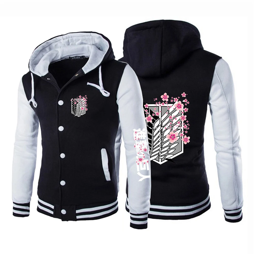 Attack on Titan 2023 Men New Anime Shingeki no Kyojin Winter Hoodie Outwear Warm Coat Hooded Sweatshirt Stitching Contrast Color
Attack on Titan 2023 Men New Anime Shingeki no Kyojin Winter Hoodie Outwear Warm Coat Hooded Sweatshirt Stitching Contrast Color