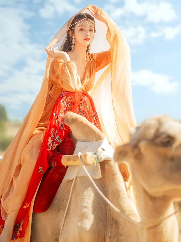 Grassland Desert Travel Women's Clothing Photo Holiday Dress Clothes Vintage Ethnic Style Super
Grassland Desert Travel Women's Clothing Photo Holiday Dress Clothes Vintage Ethnic Style Super