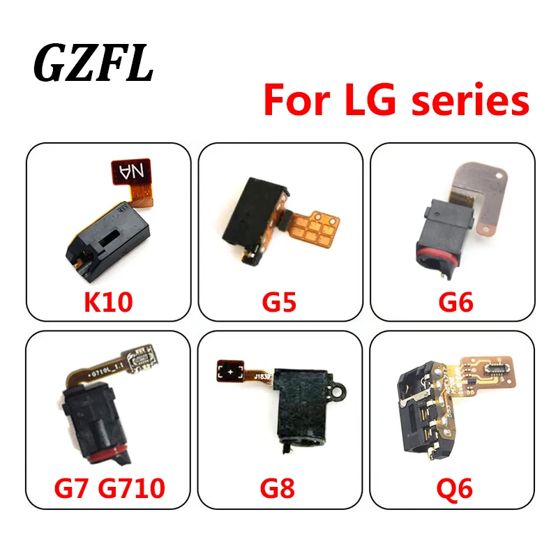 

Новые оригинальные наушники с аудиоразъемом и гибким кабелем для LG K10 G5 G6 G7 G710 G8 Q6