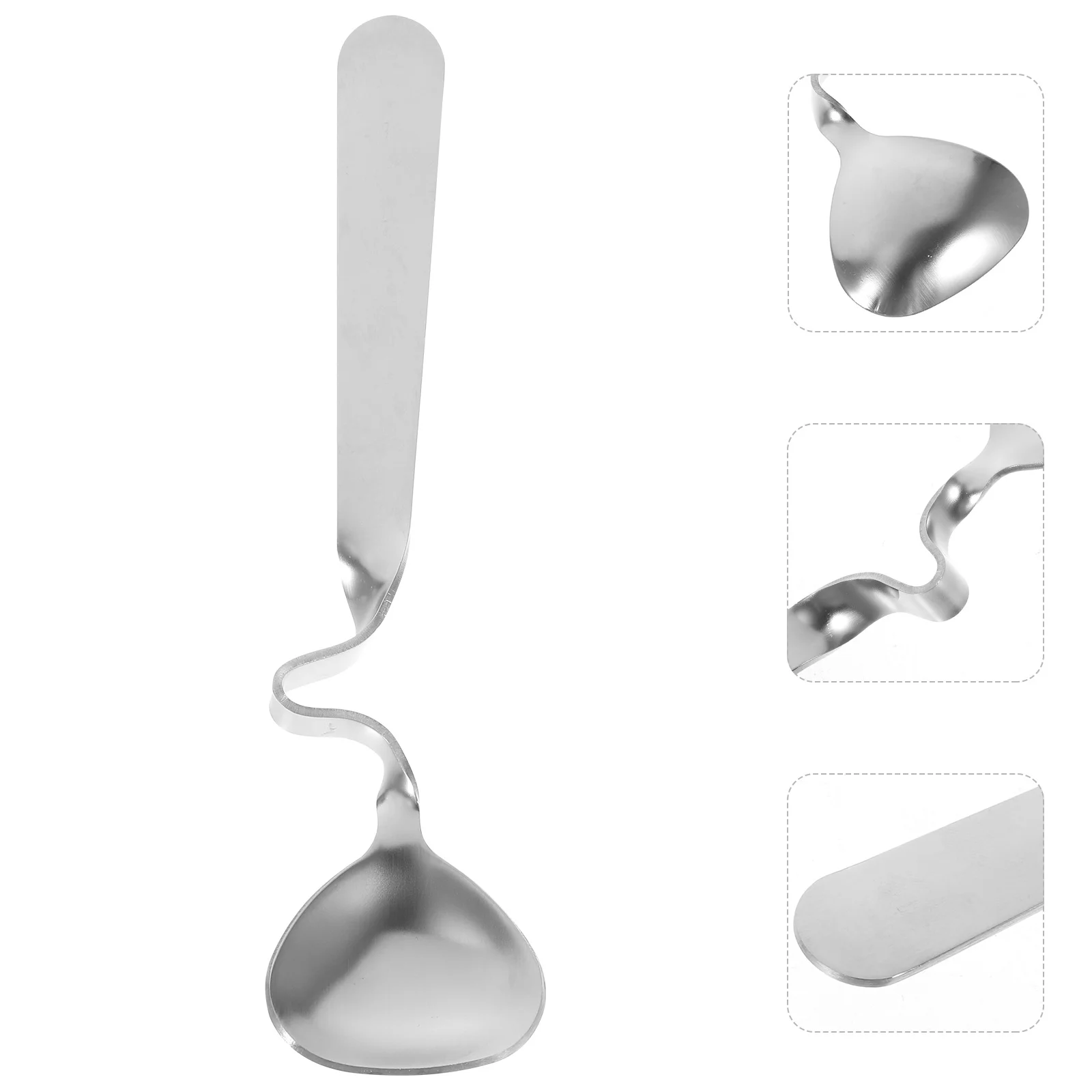 4 Pcs Coffee Honey Mixing Spoon Bar Decor Stainless Steel Curving Handle Spoons
4 Pcs Coffee Honey Mixing Spoon Bar Decor Stainless Steel Curving Handle Spoons
