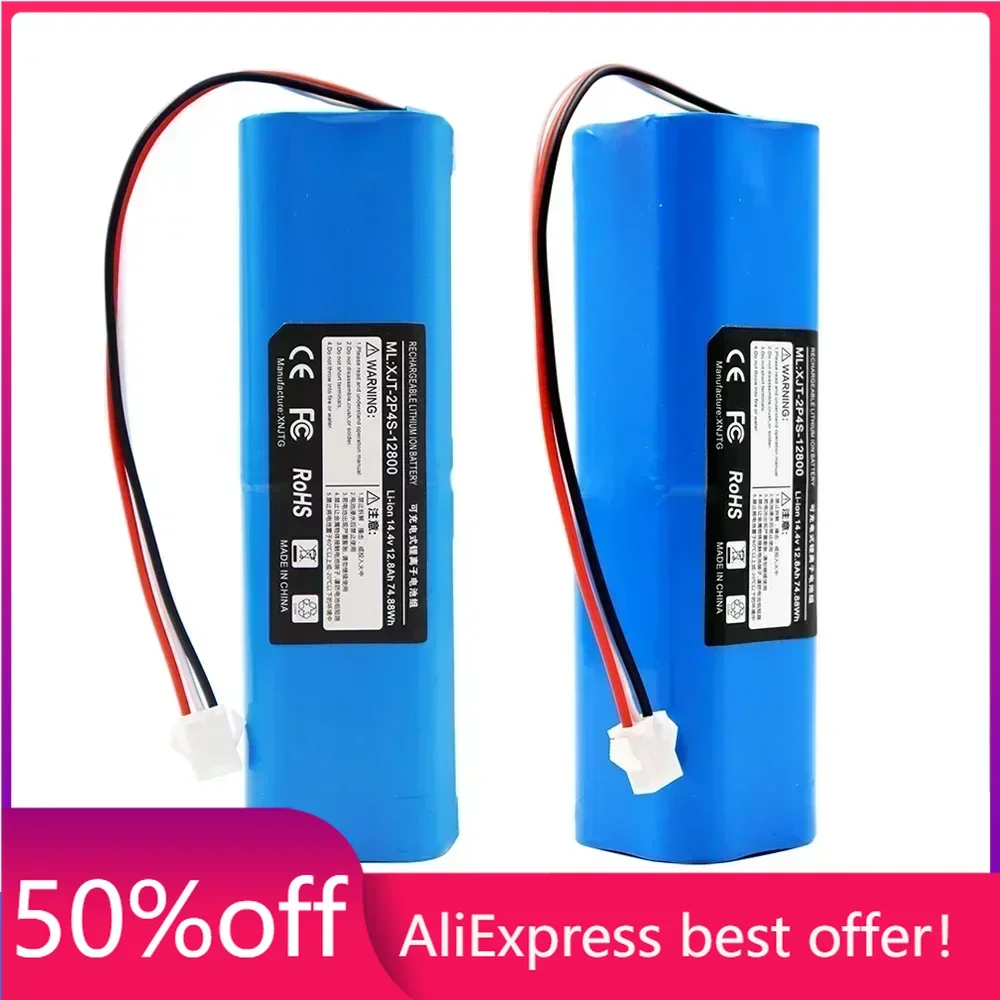 Replacement For XiaoMi Lydsto R1 Roidmi Eve Plus Viomi S9 Robot Vacuum Cleaner Battery Pack Capacity 12800mAh Accessories Parts
Replacement For XiaoMi Lydsto R1 Roidmi Eve Plus Viomi S9 Robot Vacuum Cleaner Battery Pack Capacity 12800mAh Accessories Parts
