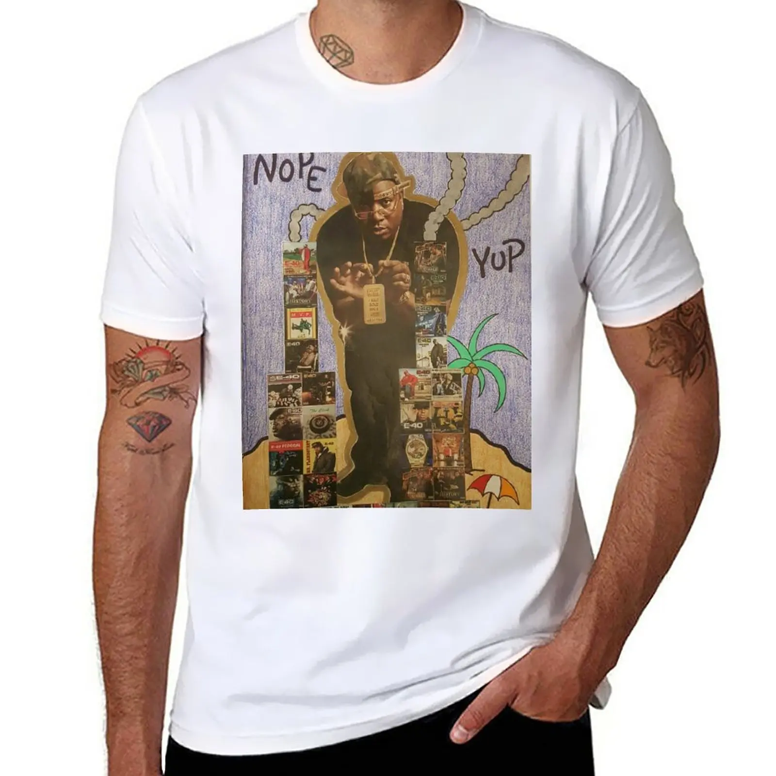 E-40 Discography T-Shirt tops summer clothes plain boys animal print fruit of the loom mens t shirts
E-40 Discography T-Shirt tops summer clothes plain boys animal print fruit of the loom mens t shirts