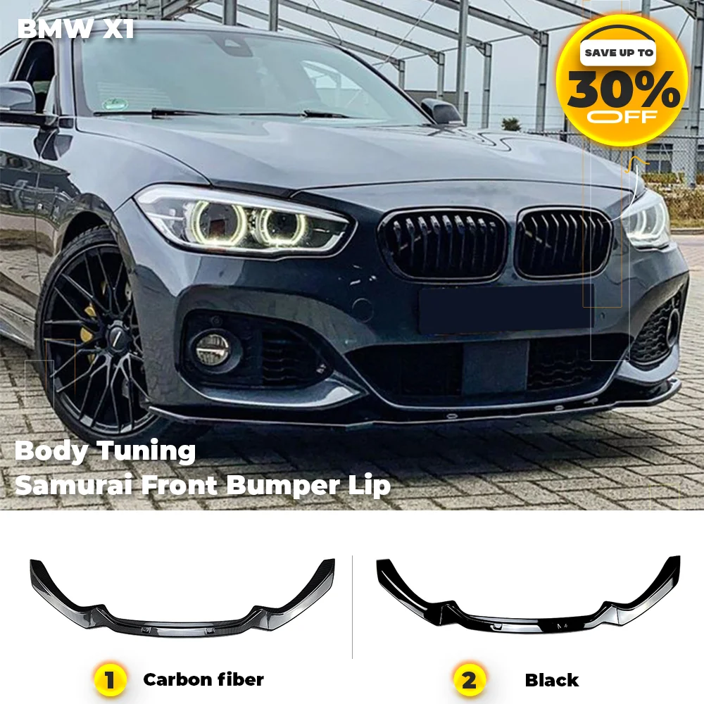 Samurai Front Bumper Lip For BMW F20 F21 Splitter Spoiler 1 Series 118i 118d 120i 120d M135i M140i M-Pack 2015-2019 Tuning
Samurai Front Bumper Lip For BMW F20 F21 Splitter Spoiler 1 Series 118i 118d 120i 120d M135i M140i M-Pack 2015-2019 Tuning