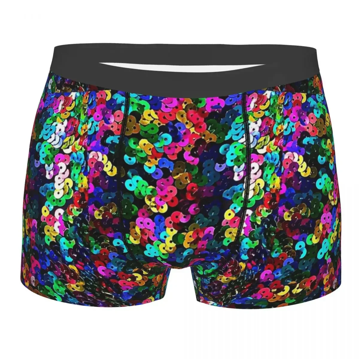 Big Colorful Sequins Glitter Underpants Homme Panties Male Underwear Comfortable Shorts Boxer Briefs
Big Colorful Sequins Glitter Underpants Homme Panties Male Underwear Comfortable Shorts Boxer Briefs