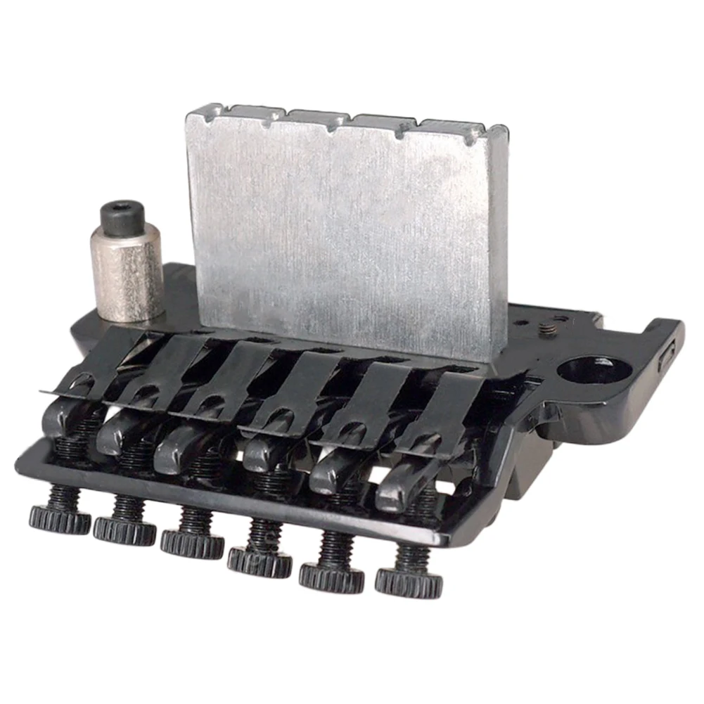 For Electric Guitars Tremolo Bridge Double Locking System Complete Set Zinc Alloy Material Available in Black/Silver/Gold
For Electric Guitars Tremolo Bridge Double Locking System Complete Set Zinc Alloy Material Available in Black/Silver/Gold
