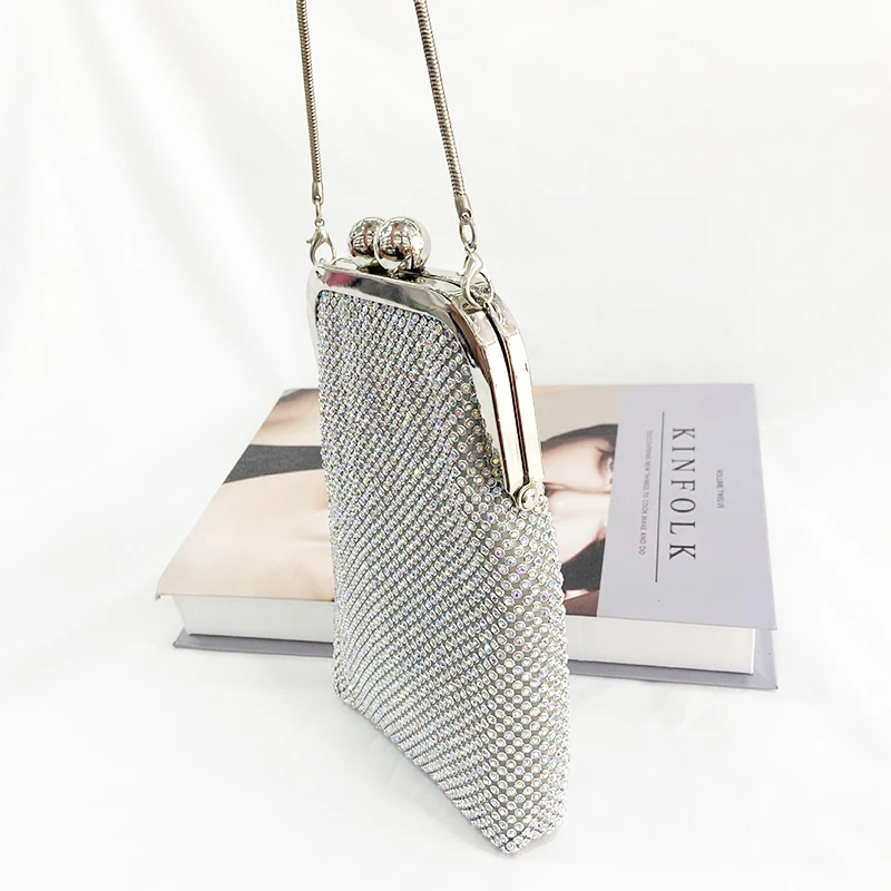 

Fanny Pack for Women Luxury Brand Designer Waist Bag 2023 Mini Rhinestone Purse Big Thick Chain Evening Lipstick Belt Bag Extr