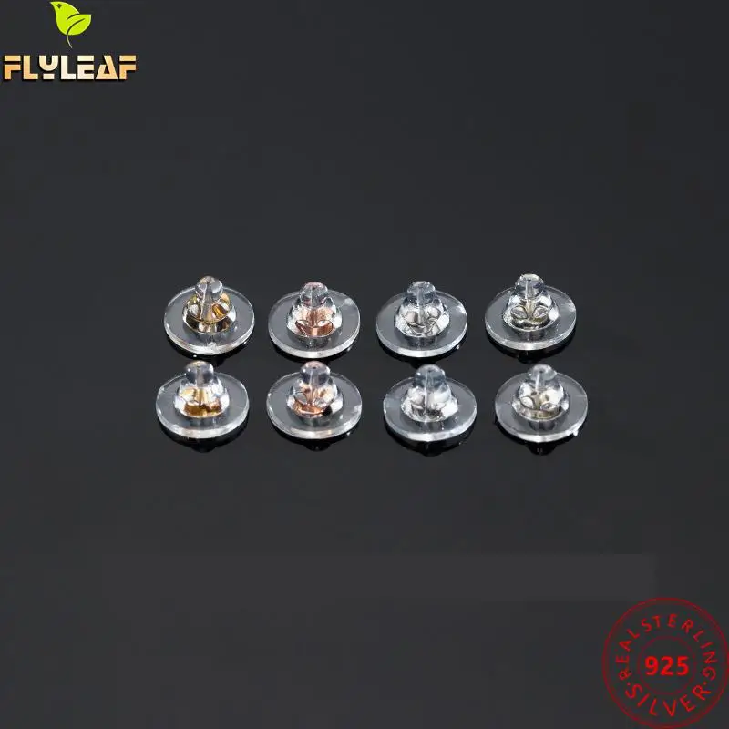 20pcs S925 Sterling Silver 10.5mm Silicone Stud Earring Back Plug High Quality DIY Fine Jewelry Making Findings Wholesale 2022
20pcs S925 Sterling Silver 10.5mm Silicone Stud Earring Back Plug High Quality DIY Fine Jewelry Making Findings Wholesale 2022