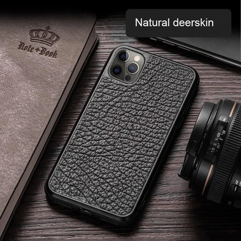 Чехол для телефона из натуральной кожи для iPhone 13 12 Mini 11 Pro X Xr Xs Max, чехлы для Apple SE 2020 7 8 Plus, роскошная задняя крышка из оленьей кожи
Чехол для телефона из натуральной кожи для iPhone 13 12 Mini 11 Pro X Xr Xs Max, чехлы для Apple SE 2020 7 8 Plus, роскошная задняя крышка из оленьей кожи