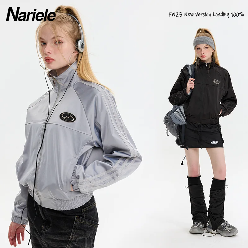 Autumn Jacket Women Trendy Standing Collar Autumn New Shorts Jacket For Women's Cardigan, Spicy Street Jacket And Windbreaker
Autumn Jacket Women Trendy Standing Collar Autumn New Shorts Jacket For Women's Cardigan, Spicy Street Jacket And Windbreaker