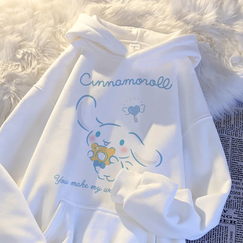 Hellokitty Y2K Sanrio милый кавайный Коричный мультфильм толстовка Аниме пуловер Детская плюшевая свободная облегающая куртка подарок для девочки
Hellokitty Y2K Sanrio милый кавайный Коричный мультфильм толстовка Аниме пуловер Детская плюшевая свободная облегающая куртка подарок для девочки