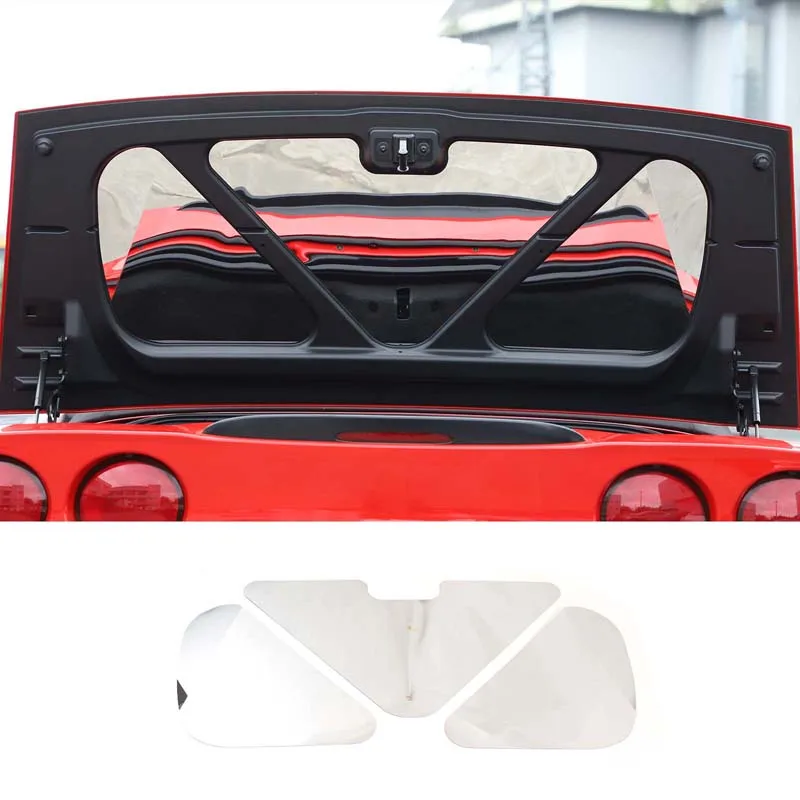 For Chevrolet Corvette C6 2005-2013 stainless steel silver Car Trunk Lid Liner Trim sticker Car accessories
For Chevrolet Corvette C6 2005-2013 stainless steel silver Car Trunk Lid Liner Trim sticker Car accessories