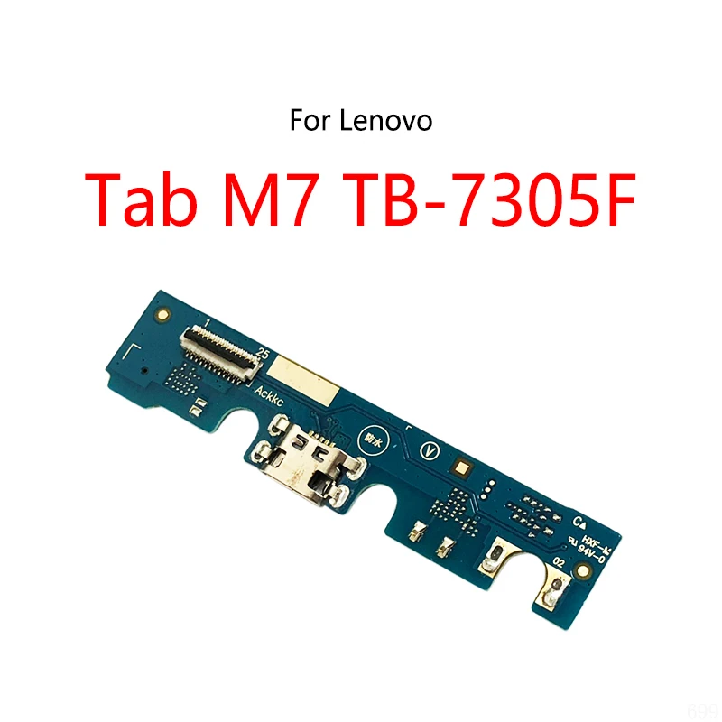 

USB Charging Dock Port Socket Jack Connector Charge Board Flex Cable For Lenovo Tab M7 7305F TB-7305 TB-7305F TB-7305i TB-7305X