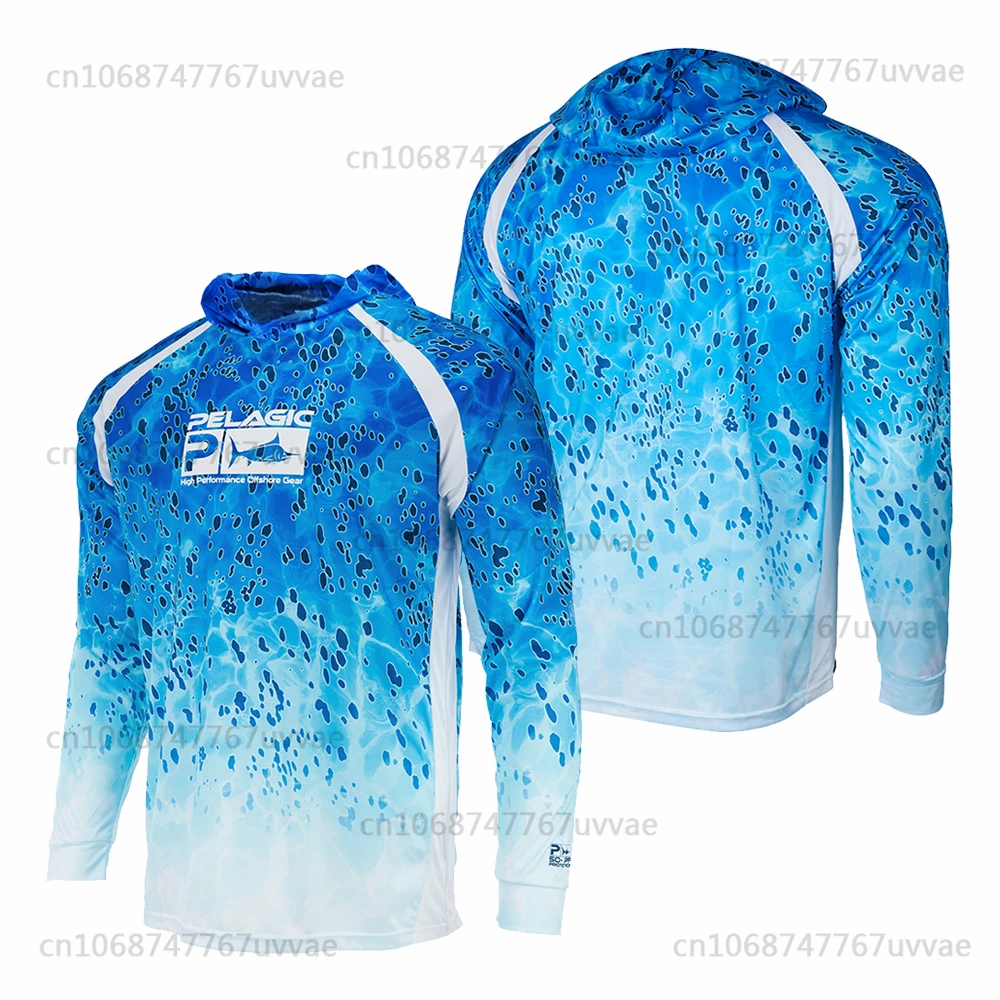 Pelagic Wear Fishing Apparel Summer Jersey Men Long Sleeve T Shirts Clothing Sun Uv Protection Breathable Hooded Fishing Wear
Pelagic Wear Fishing Apparel Summer Jersey Men Long Sleeve T Shirts Clothing Sun Uv Protection Breathable Hooded Fishing Wear