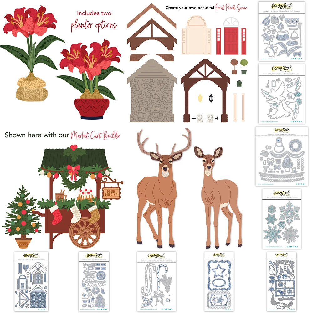 Flowers Christmas Elk Metal Cutting Dies New for DIY Scrapbooking Supplies Making Greeting Card Decor Embossed Paper Craft Dies
Flowers Christmas Elk Metal Cutting Dies New for DIY Scrapbooking Supplies Making Greeting Card Decor Embossed Paper Craft Dies