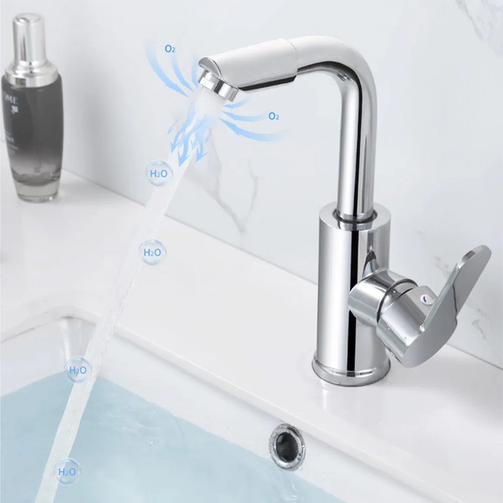 Cold Hot Mixer Tap Bathroom Chrome Plated Durable Faucet Polished Silver Swivel Basin Sink Tap Zinc Alloy Body
Cold Hot Mixer Tap Bathroom Chrome Plated Durable Faucet Polished Silver Swivel Basin Sink Tap Zinc Alloy Body