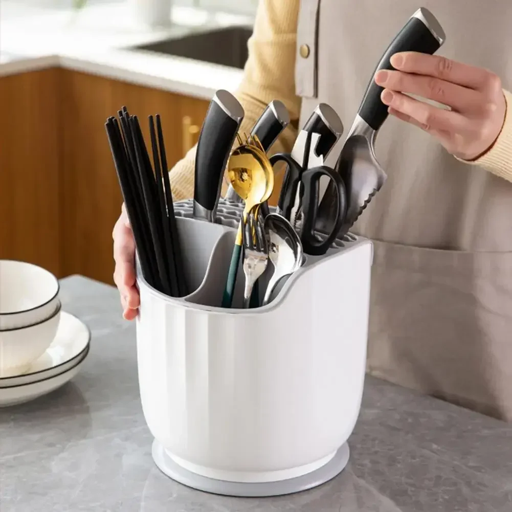 

Портативный кухонный стеллаж для хранения посуды, дренажный контейнер, сушилки, бытовая противоскользящая посуда, коробка для хранения ножей, ложек, Вилок