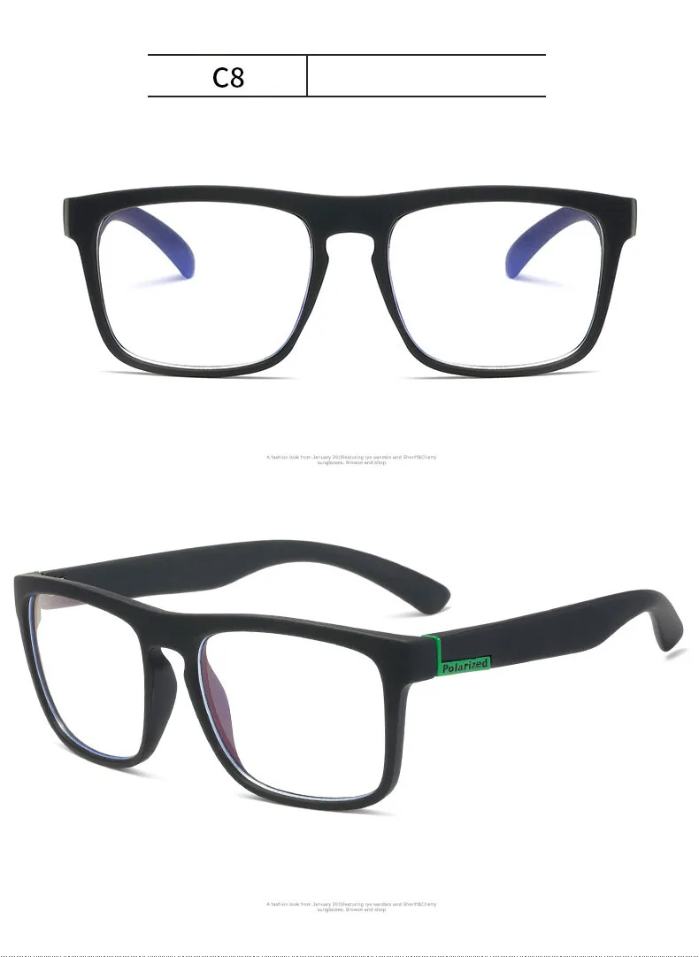 Sportowe okulary dla krótkowzroczności Męskie gogle fotochromowe Modny kwadratowy wzór 11 S14eccb975b764c17842c1b4c7a177315N
