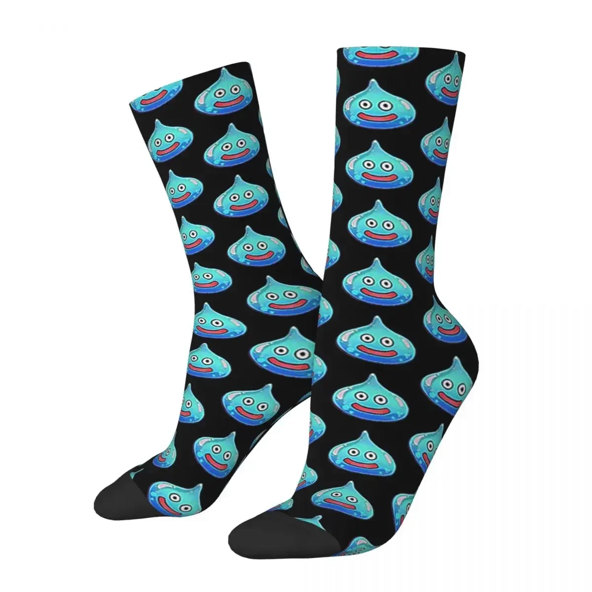 

Dragon Quest Slime Socks Harajuku Sweat Absorbing Stockings All Season Long Socks Accessories for Unisex Gifts