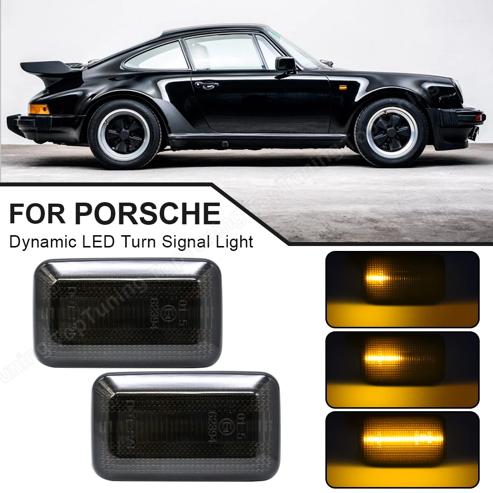 For Porsche 911 924 944 959 968 For Audi 100 200 A6 80 90 For VW Golf I II Passat Smoked Dynamic Amber LED Side Marker Lights
For Porsche 911 924 944 959 968 For Audi 100 200 A6 80 90 For VW Golf I II Passat Smoked Dynamic Amber LED Side Marker Lights