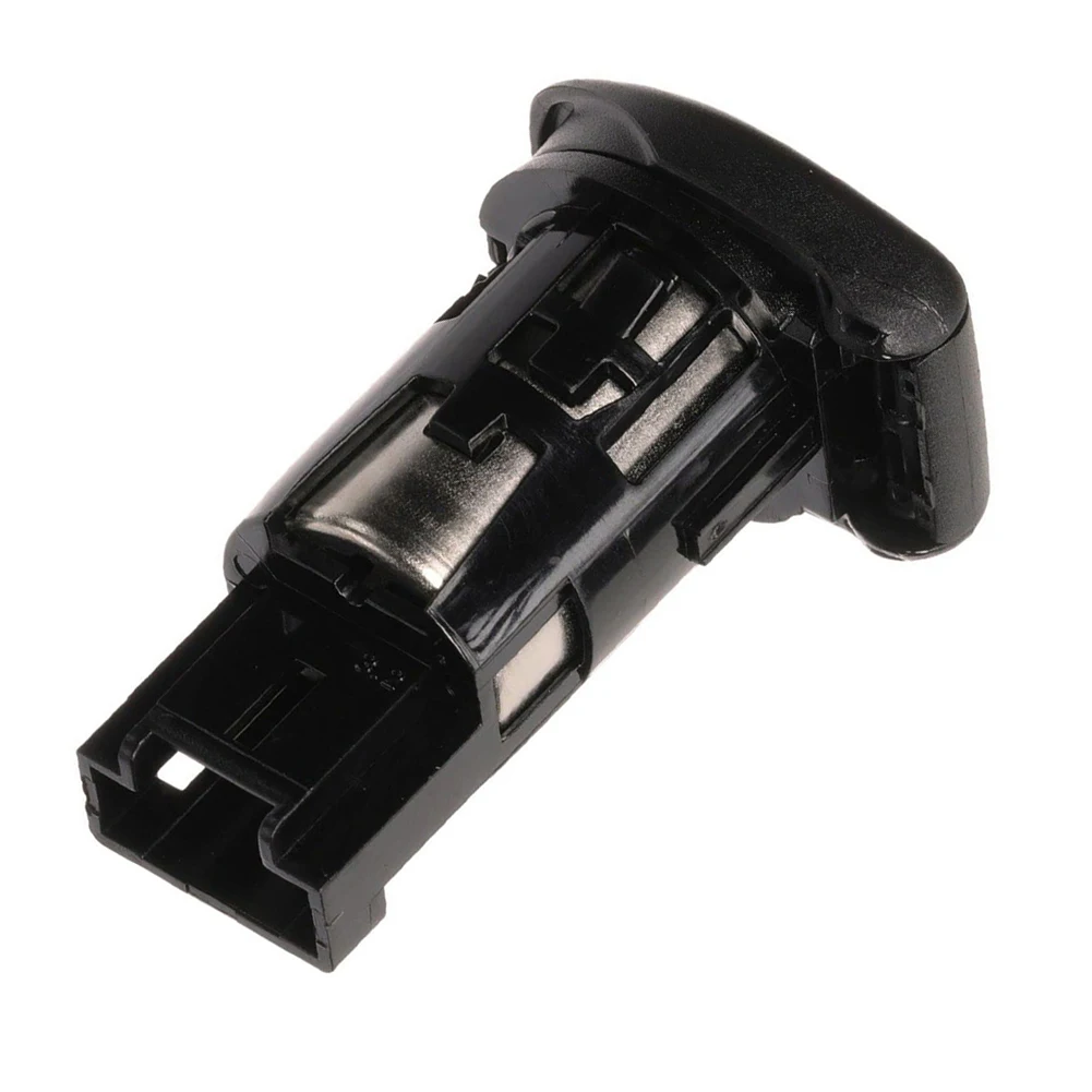 

1pc Car Interior Power Socket 253316CA0A NEW ABS Black For Nissan Power Outlet 2013-2019 25331-6CA0A Replacement