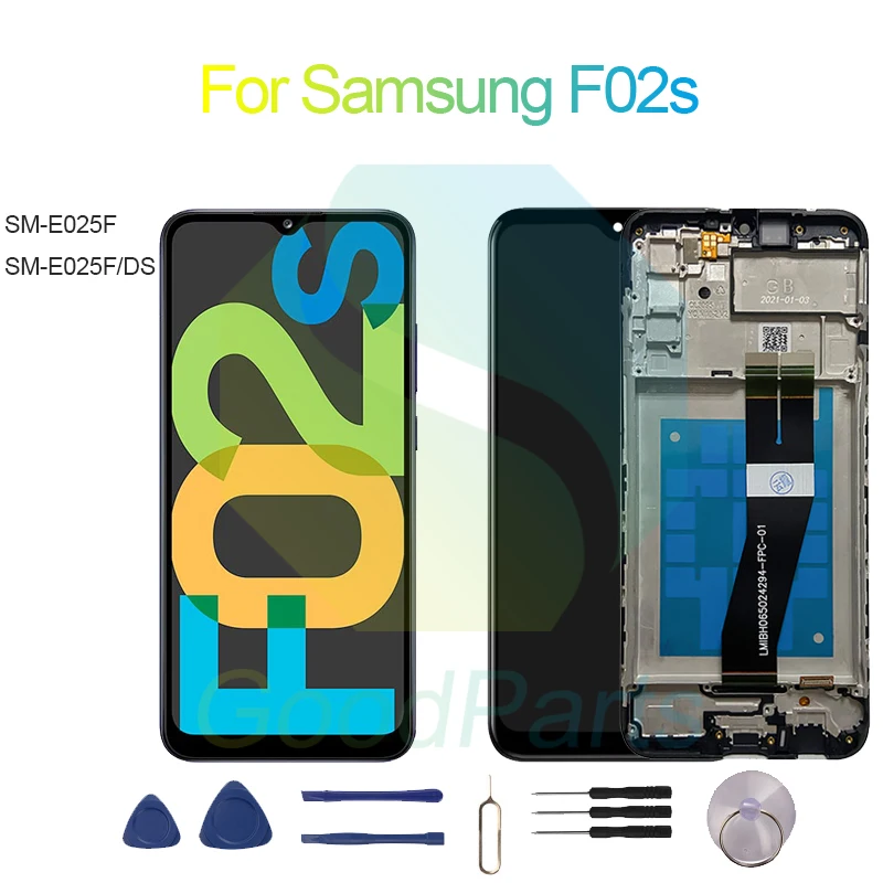 Для Samsung F02s замена экрана 1600*720 SM-E025F, SM-E025FDS F02s ЖК сенсорный дигитайзер в сборе
Для Samsung F02s замена экрана 1600*720 SM-E025F, SM-E025FDS F02s ЖК сенсорный дигитайзер в сборе