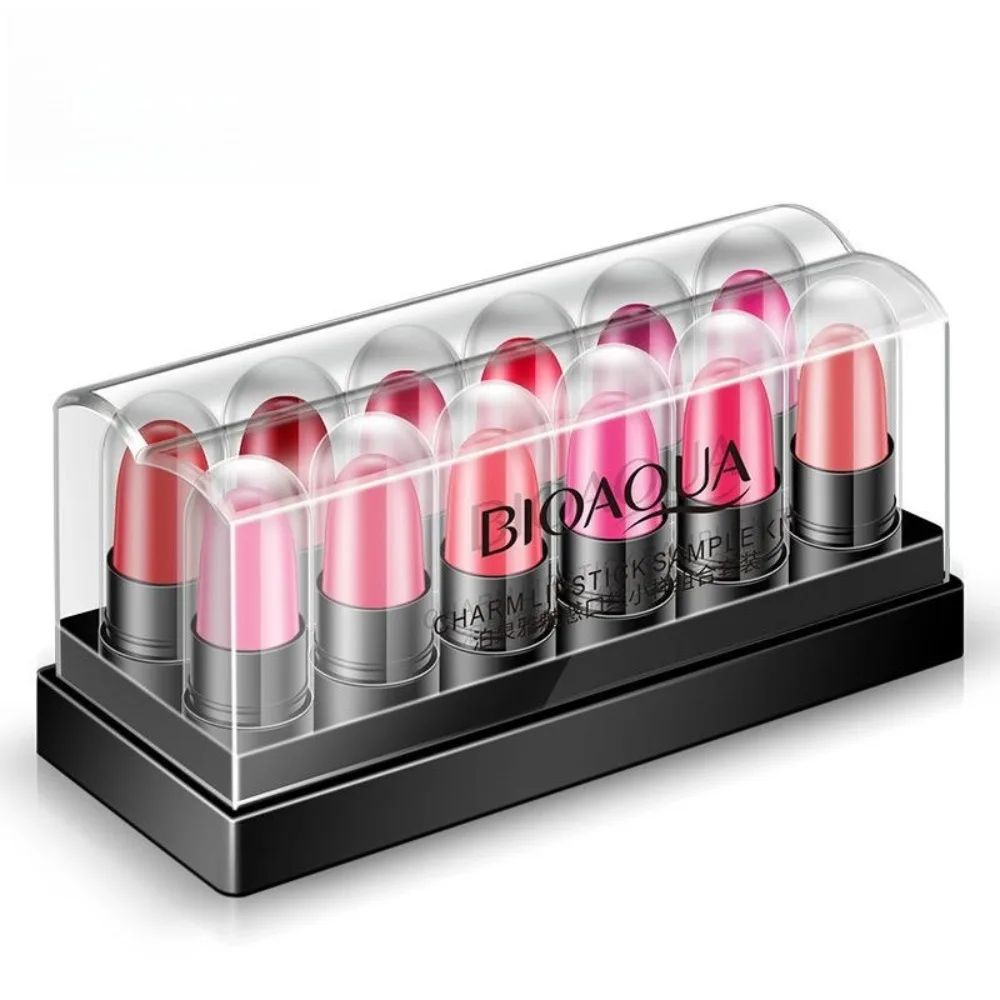 12 colors /1 Box Lipstick Set Moisturizing Lip Gloss Is Not Easy To Remove Makeup Without Fading Lipstick Eyeshadow Cosmetics
12 colors /1 Box Lipstick Set Moisturizing Lip Gloss Is Not Easy To Remove Makeup Without Fading Lipstick Eyeshadow Cosmetics