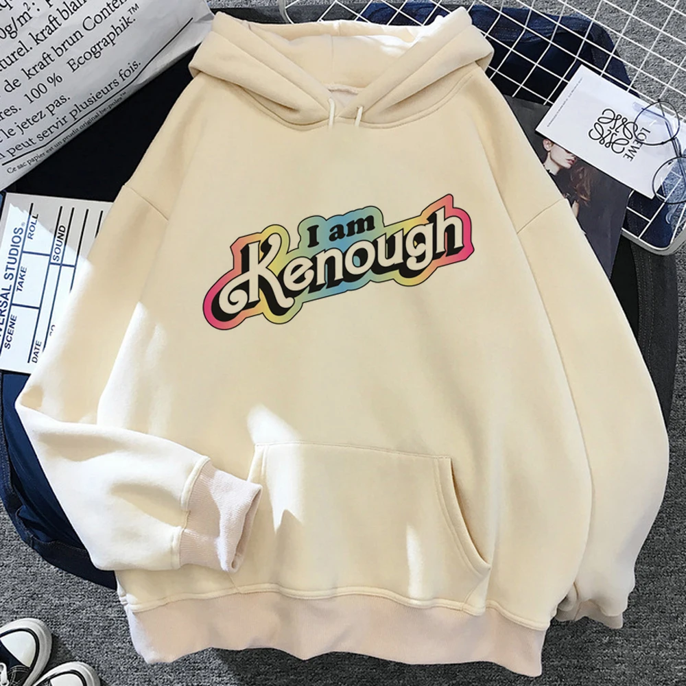 

Kenough hoodies women streetwear gothic Kawaii Korean style Pullover women Fleece clothes