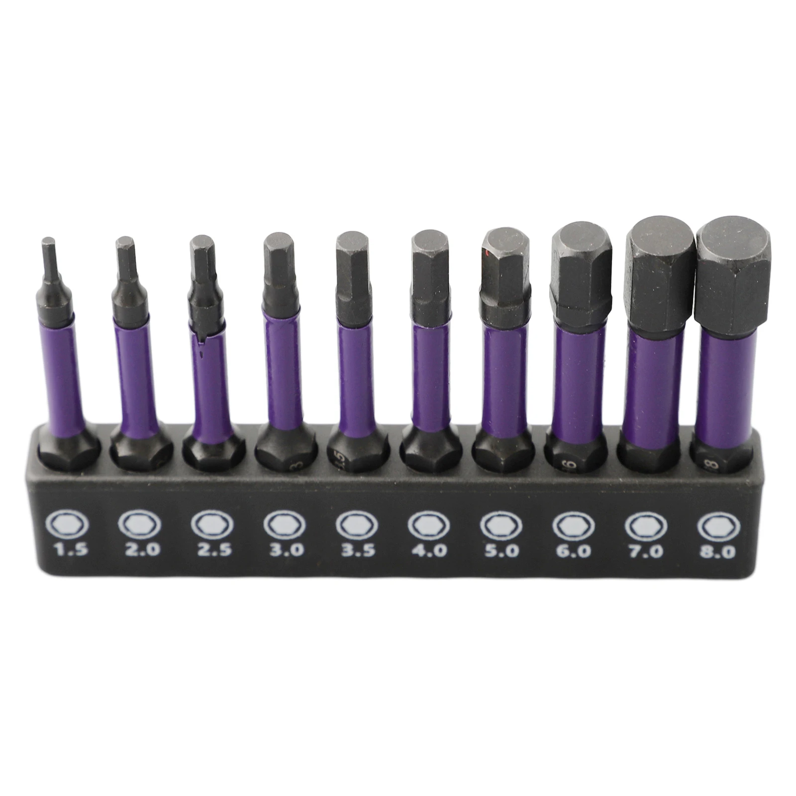 10Pcs Magnetic Hex Head Screwdriver Bit Set 1/4 Shank Screwdriver Bit H1.5-H6 Strong Electric Screwdriver Bit With Holder
10Pcs Magnetic Hex Head Screwdriver Bit Set 1/4 Shank Screwdriver Bit H1.5-H6 Strong Electric Screwdriver Bit With Holder
