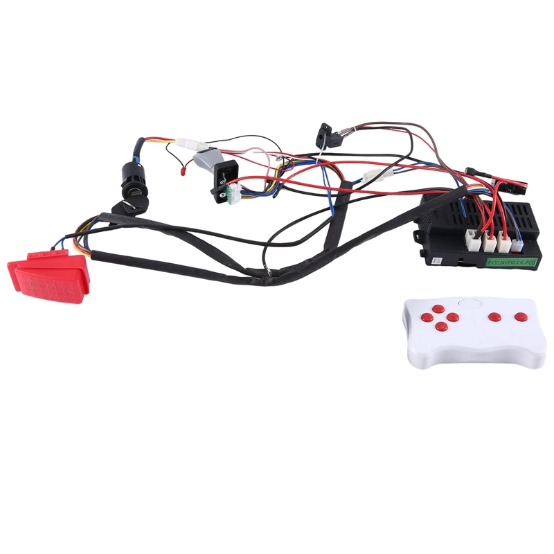 DIY Children's Electric Car Harness With Wire,Switch And Remote Control Receiver 4WD Ride On Toys Parts Accessories
DIY Children's Electric Car Harness With Wire,Switch And Remote Control Receiver 4WD Ride On Toys Parts Accessories