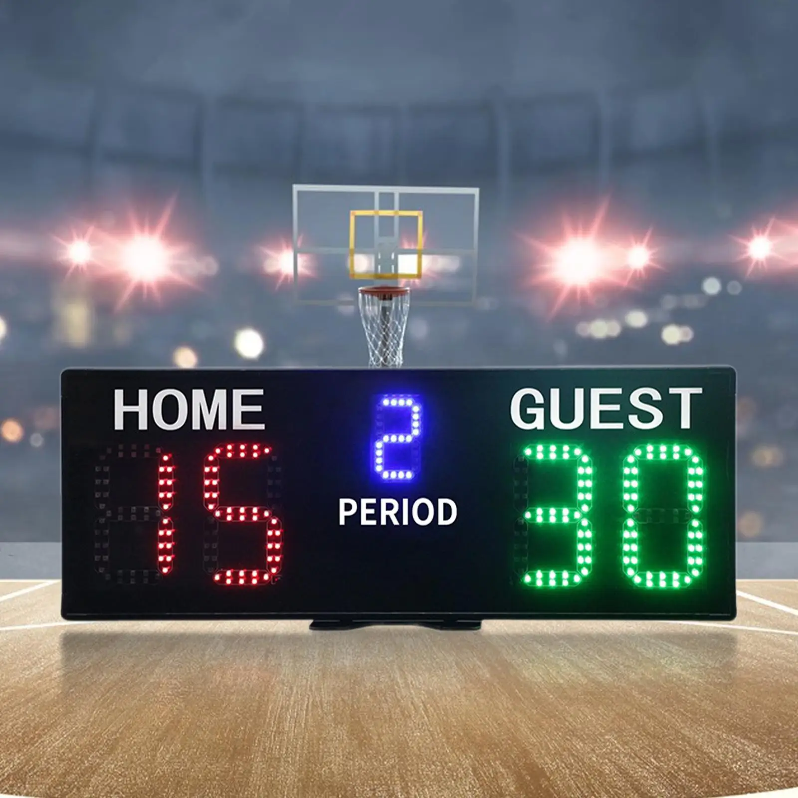 Digital Scoreboard Home Guest LED Electronic Basketball Scoreboard for Basketball Sccoer Outdoor Sports Games Table Tennis
Digital Scoreboard Home Guest LED Electronic Basketball Scoreboard for Basketball Sccoer Outdoor Sports Games Table Tennis