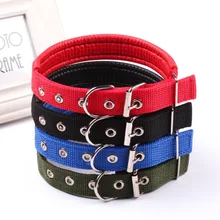 Solid Dog Collars Nylon Dog Collar For Small Medium Large Dogs Teddy Keji Pitbull Bulldog Beagle Adjustable Strap Dog Collar 
Solid Dog Collars Nylon Dog Collar For Small Medium Large Dogs Teddy Keji Pitbull Bulldog Beagle Adjustable Strap Dog Collar
