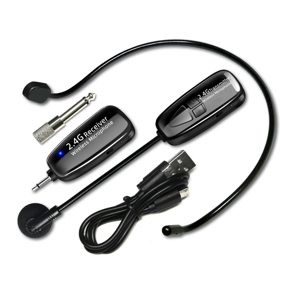 2.4G Wireless Microphone Headset Mic Headphone For Voice Amplifier Speaker Karaoke Computer Teaching Meeting Yoga Wireless Mic
2.4G Wireless Microphone Headset Mic Headphone For Voice Amplifier Speaker Karaoke Computer Teaching Meeting Yoga Wireless Mic