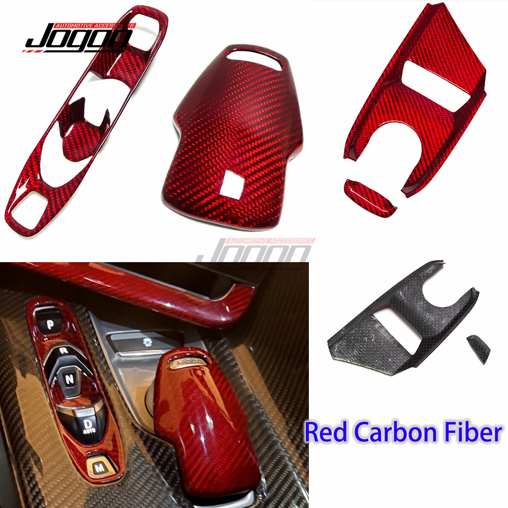 For Corvette C8 Stingray Z06 Z07 Z51 2020-2023 Red Carbon Interior Center Console Transmission Control Prnd Panel Head Knob Trim
For Corvette C8 Stingray Z06 Z07 Z51 2020-2023 Red Carbon Interior Center Console Transmission Control Prnd Panel Head Knob Trim