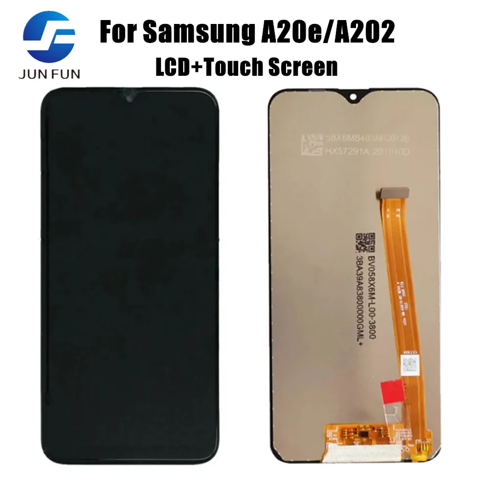 

5.8" LCD For Samsung Galaxy A20e LCD SM-A202F A202DS A202F/DS A202 Display Screen Touch Screen Assembly