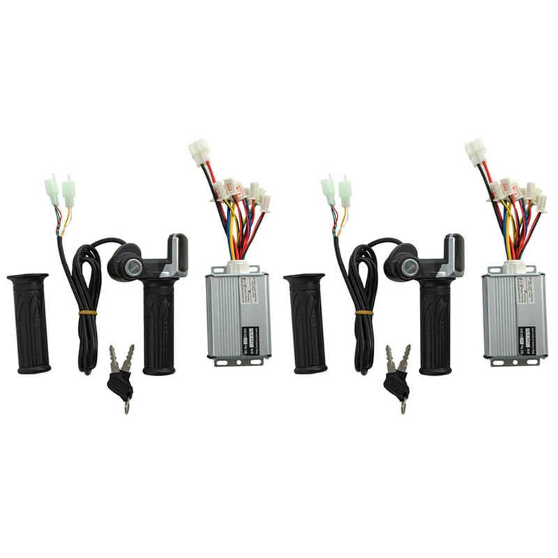 2X Electric Scooter Accessories Motor Brushed Controller & Throttle Twist Grip 48V 1000W For Electric Scooter Bicycle
2X Electric Scooter Accessories Motor Brushed Controller & Throttle Twist Grip 48V 1000W For Electric Scooter Bicycle
