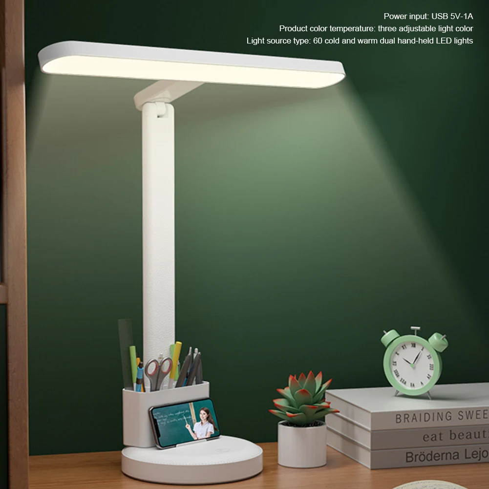 Modern Bedside Lamp Touch Control Nightstand Lamp 3 Color Modes with Pen Holder for Dorm Study Office Bedroom
Modern Bedside Lamp Touch Control Nightstand Lamp 3 Color Modes with Pen Holder for Dorm Study Office Bedroom