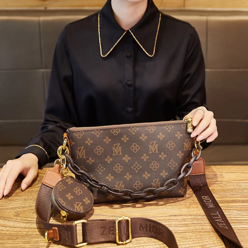 Ellovado Monogram Printing Underarm Bag For Women New Multi-function Fashion Handbags Large Capacity Lightweight Shoulder Bags
Ellovado Monogram Printing Underarm Bag For Women New Multi-function Fashion Handbags Large Capacity Lightweight Shoulder Bags