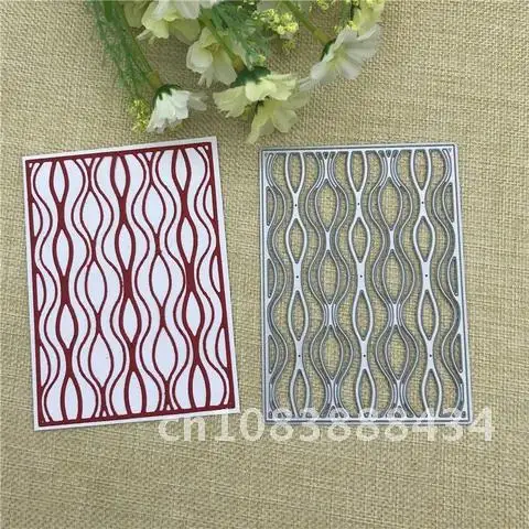 Metal Cutting Dies Stencils For Card Making Decorative Embossing Suit Paper Cards Stamp DIY wavy rectangle frame background
Metal Cutting Dies Stencils For Card Making Decorative Embossing Suit Paper Cards Stamp DIY wavy rectangle frame background