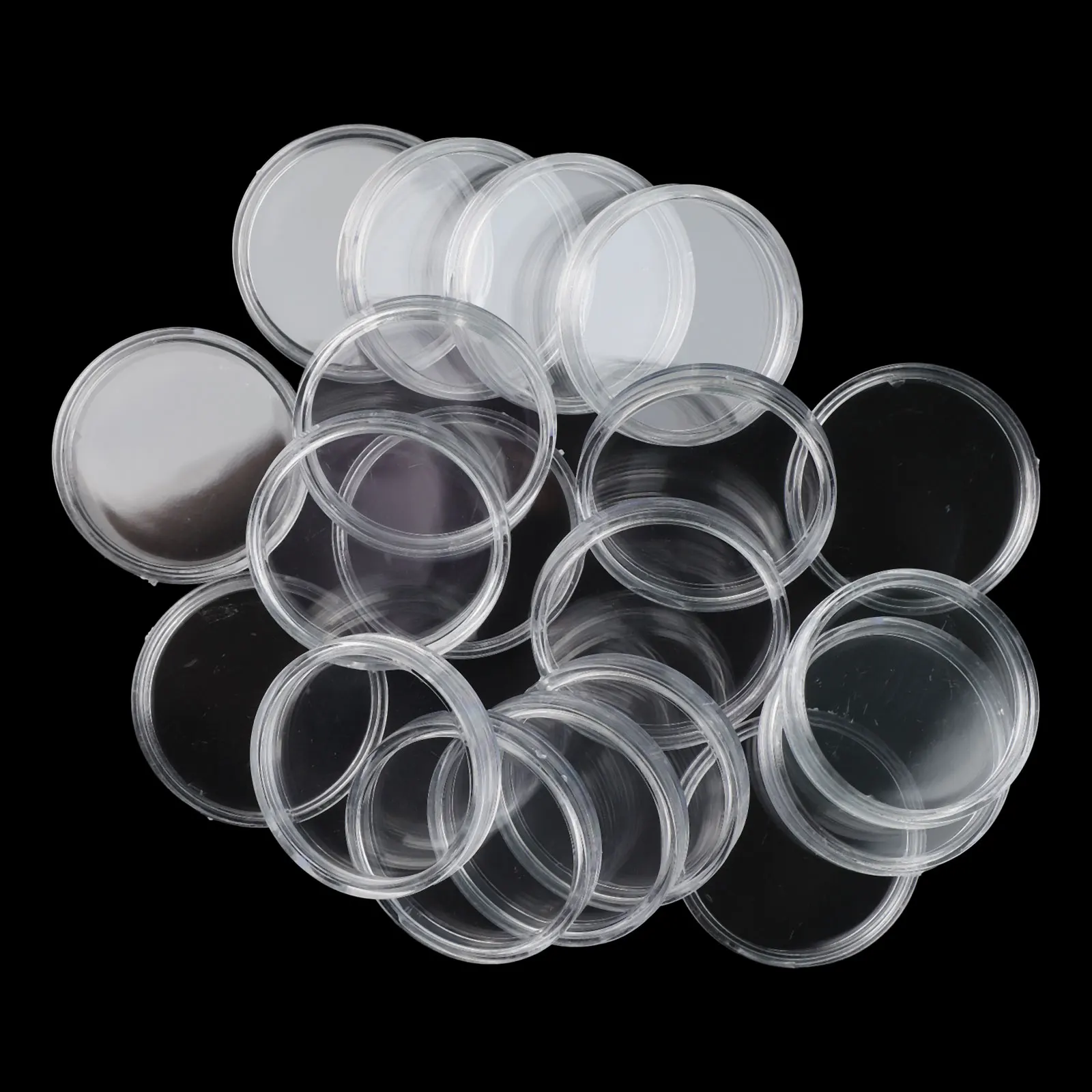 Set Coin Storage Cases Round Round Case Box Lightweight Portable Tokens 100Pcs 32mm Badges Boxes Capsules Clear
Set Coin Storage Cases Round Round Case Box Lightweight Portable Tokens 100Pcs 32mm Badges Boxes Capsules Clear