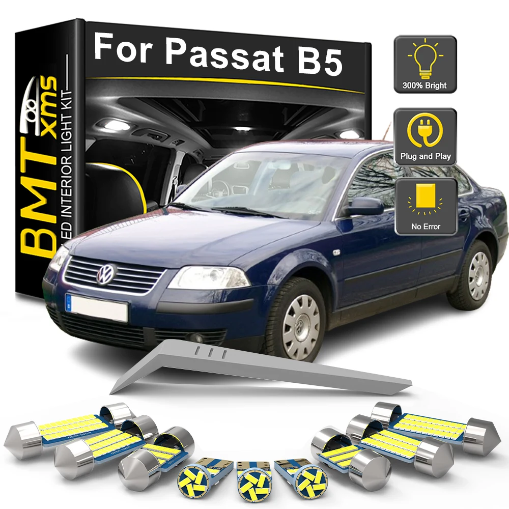 BMTxms 15Pcs Canbus For Volkswagen VW Passat B5 Sedan Variant 1998 1999 2000 2001 2002 2003 2004 2005 Car LED Interior Light Kit
BMTxms 15Pcs Canbus For Volkswagen VW Passat B5 Sedan Variant 1998 1999 2000 2001 2002 2003 2004 2005 Car LED Interior Light Kit