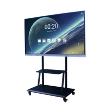 

Custom Board Interactive Smart Whiteboard for Meeting Classroom Education with Built-in /IR 20 Touch Screen/Dual System