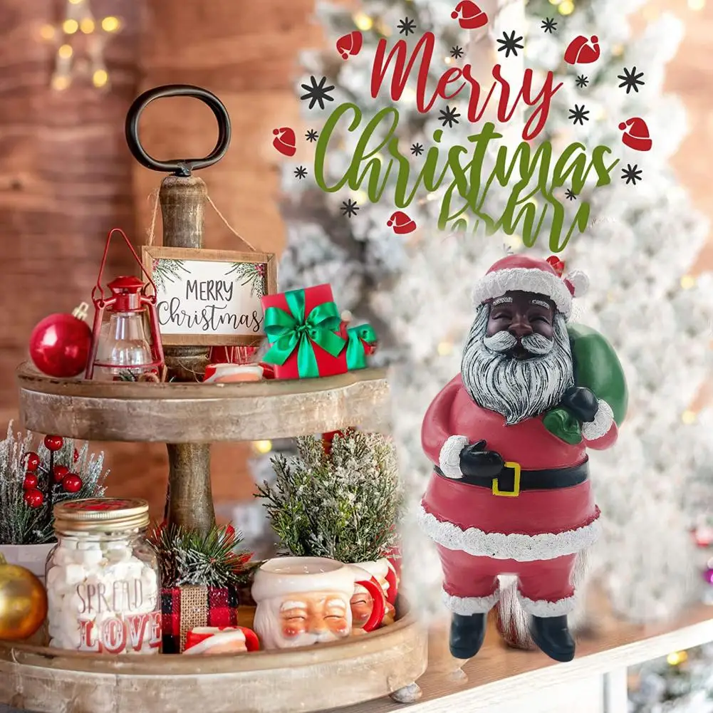 Christmas Ornament Attractive Mini Cartoon Scene Layout Resin Classic Style Santa Claus Doll Ornament For Home
Christmas Ornament Attractive Mini Cartoon Scene Layout Resin Classic Style Santa Claus Doll Ornament For Home
