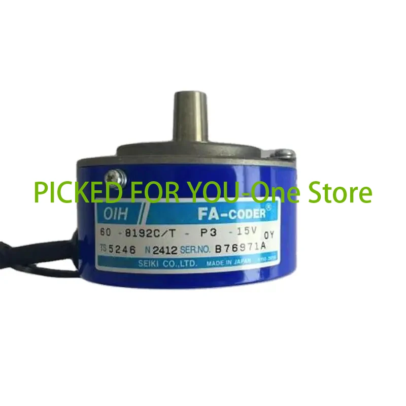 Новый оригинальный вращающийся кодировщик TS5246N2412 OIH 60-8192C / T-P3-15V 
Новый оригинальный вращающийся кодировщик TS5246N2412 OIH 60-8192C / T-P3-15V
