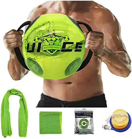UICE Adjustable Bag Ball,Water Weights Ultimate and Balance Workout-Sandbag Alternative,Portable Stability Fitness Equipment
UICE Adjustable Bag Ball,Water Weights Ultimate and Balance Workout-Sandbag Alternative,Portable Stability Fitness Equipment