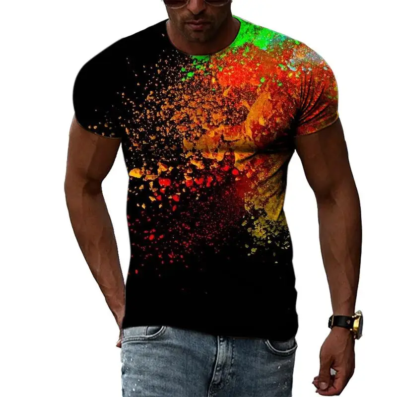 Summer Fashion Creative Flower Graphic Men t-shirts Casual 3D Print Hip Hop Harajuku Personality Round Neck Short Sleeve Top
Summer Fashion Creative Flower Graphic Men t-shirts Casual 3D Print Hip Hop Harajuku Personality Round Neck Short Sleeve Top